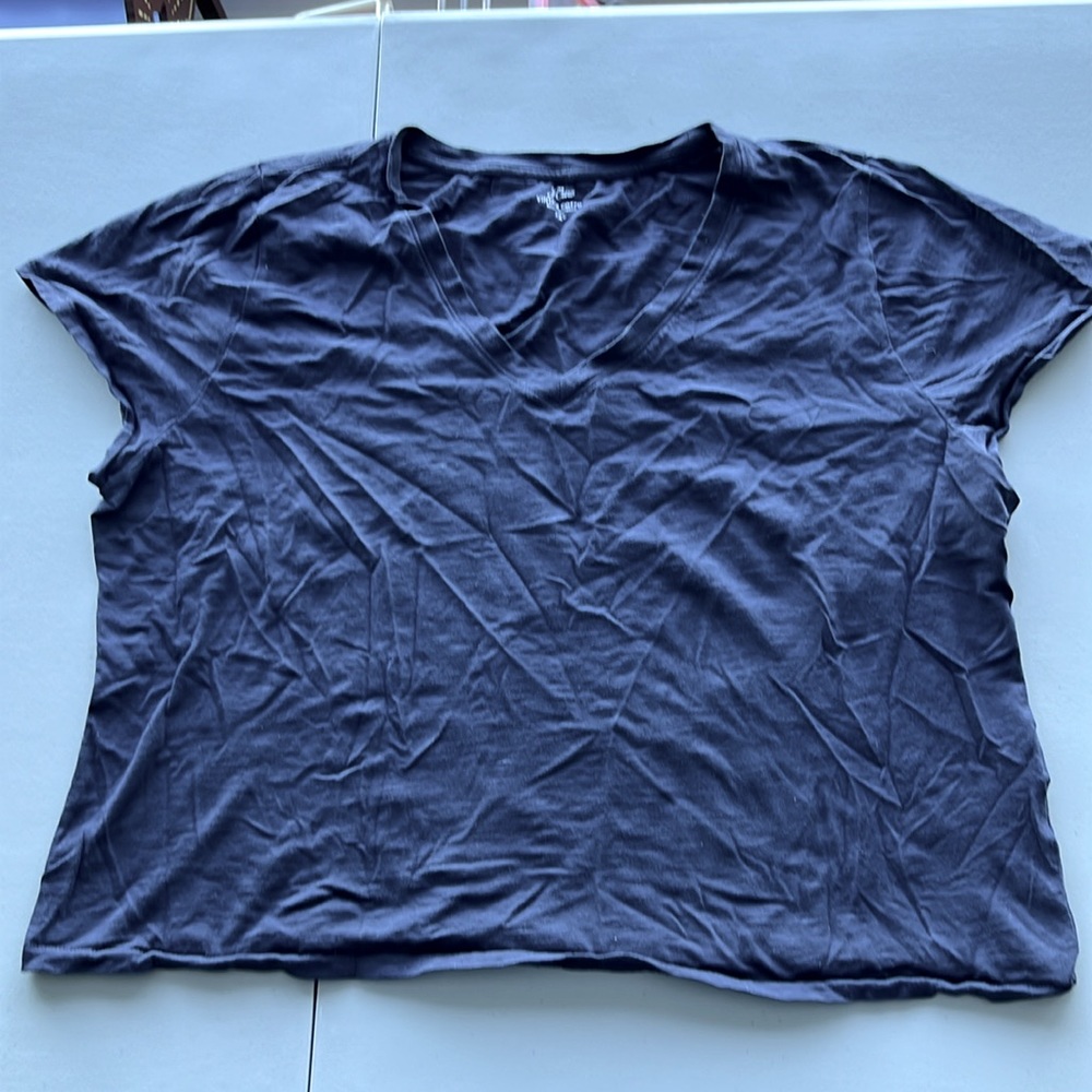 J. Crew Vintage Cotton Shirt, Navy blue. XXL